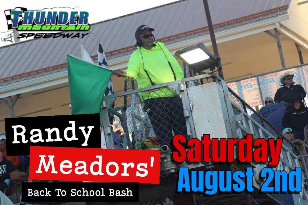 Randy Meadors' Back to School Bash Moves To August 2nd!