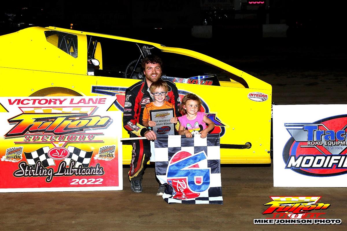 Tim Sears Jr. Wins Second Straight Fulton Speedway Modified Feature