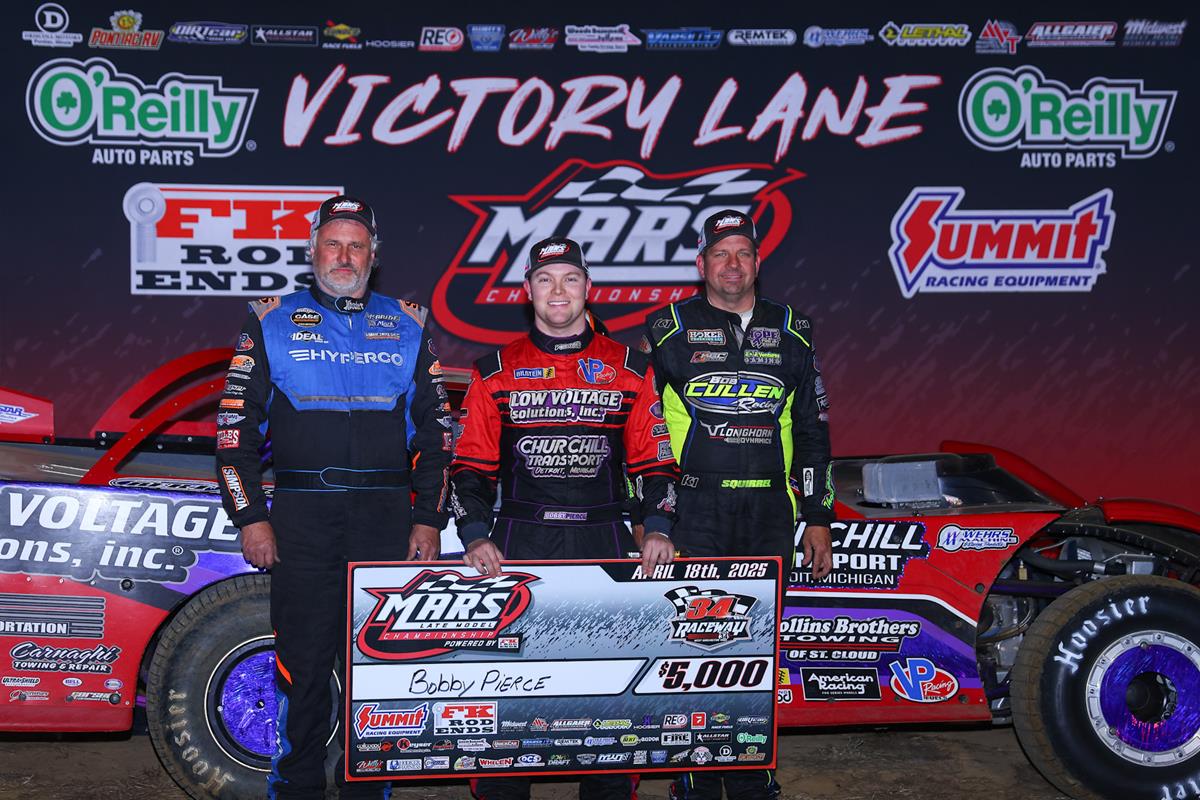 Official Summary of Results April 18, 2025 34 Raceway