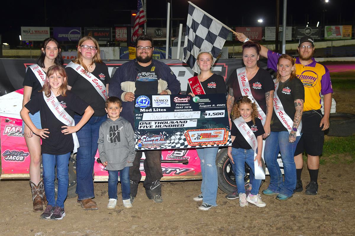 Vrbka, Down, Raffurty, Hurley, Harker & Alley are victorious at That 70's Showdown