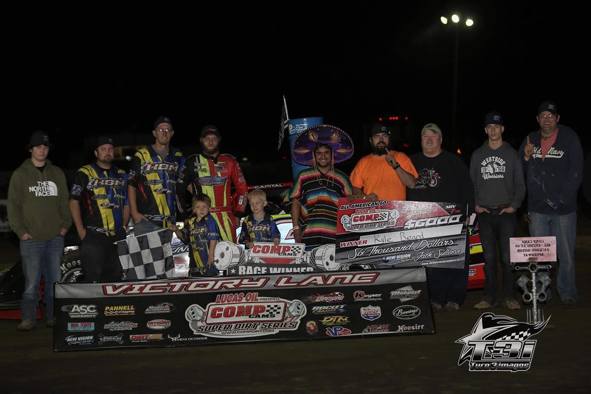 Kyle Beard collects $6,000 All-American 60 at JMS