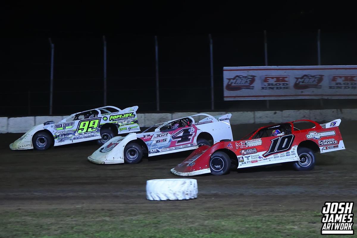 LaSalle Speedway (LaSalle, IL) – MARS Late Model Championship Series – Illinois Valley Showdown – May 30th-31st, 2025. (Josh James photo)