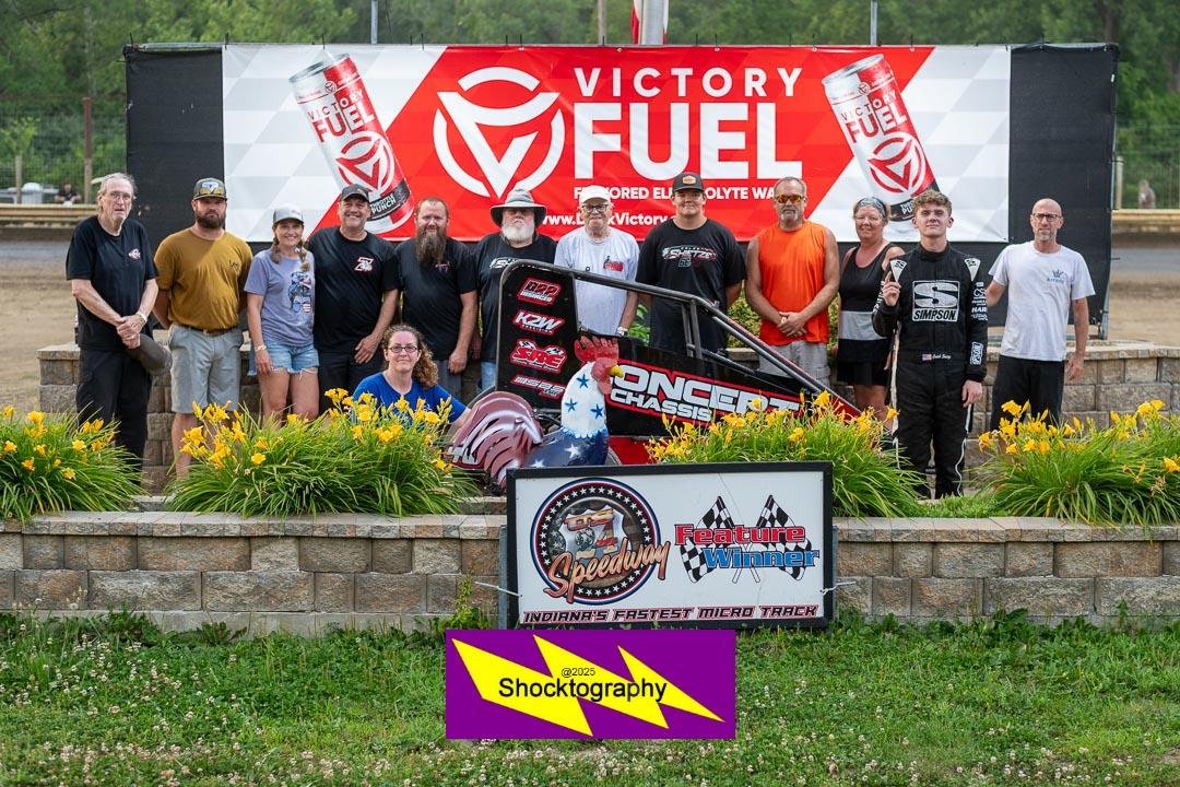 Shietze, Holden, and Stroup Go Back to Back in HART Indiana Micro Week at US 24 Speedway on Tuesday!