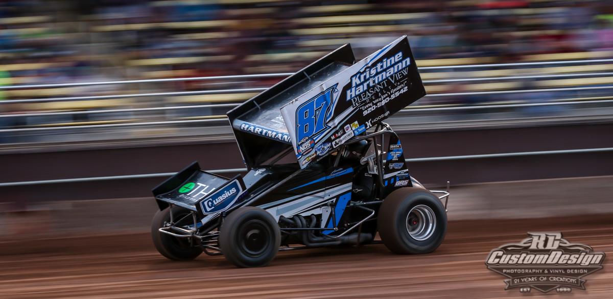 Hartmann wraps up 2023 IRA 410 Sprint Car campaign with top-10 points distinction