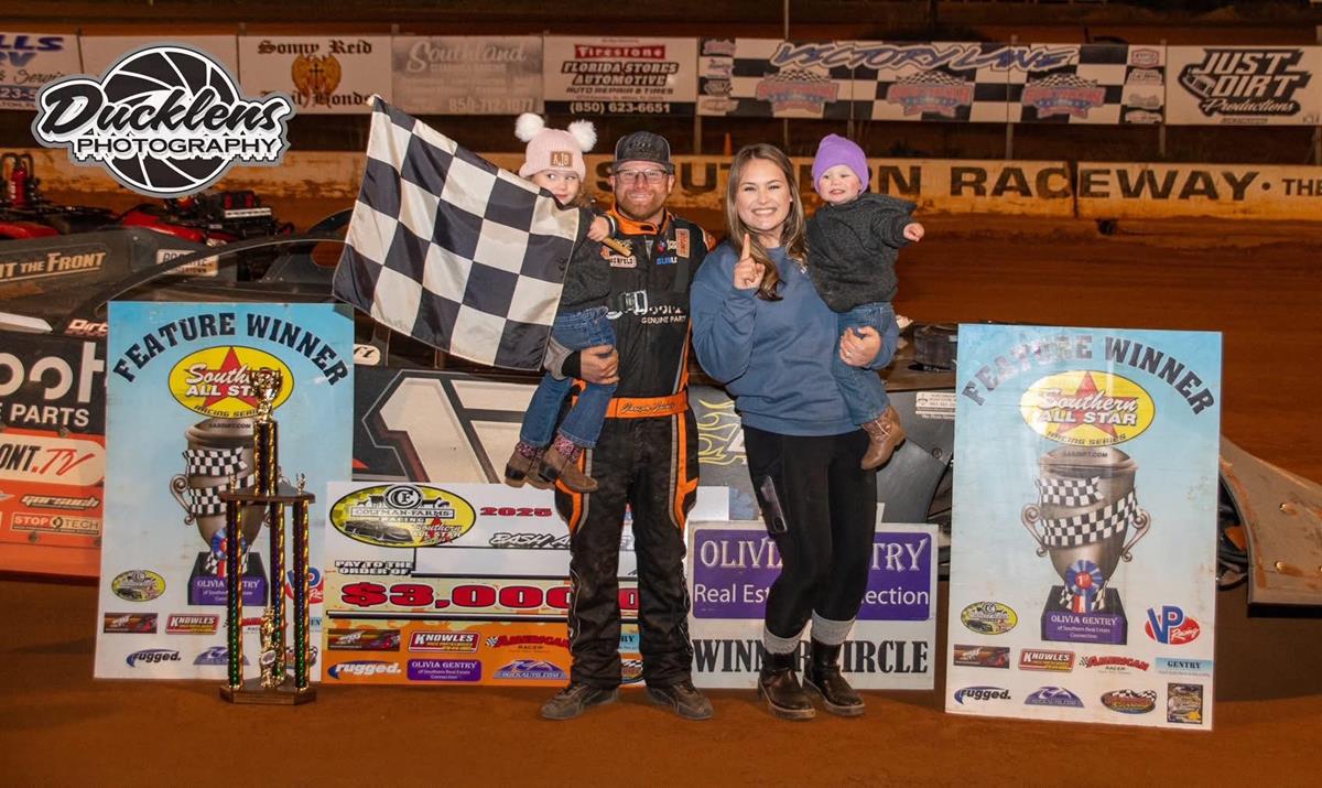 Southern Raceway (Milton, FL) – Southern All Star Dirt Racing Series – Bash at the Beach – March 21st-22nd, 2025. (Ducklens Photography)