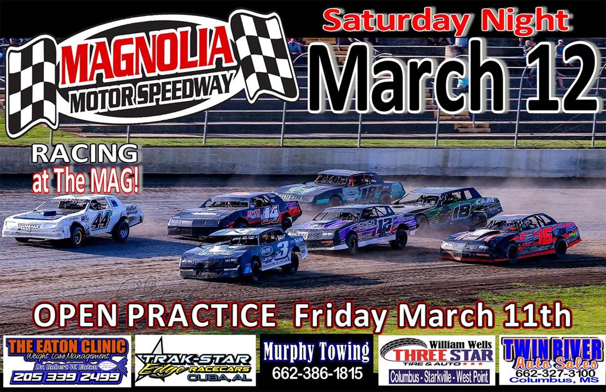 Magnolia Motor Speedway Kicks off 2022 Racing Season on Saturday, March 12