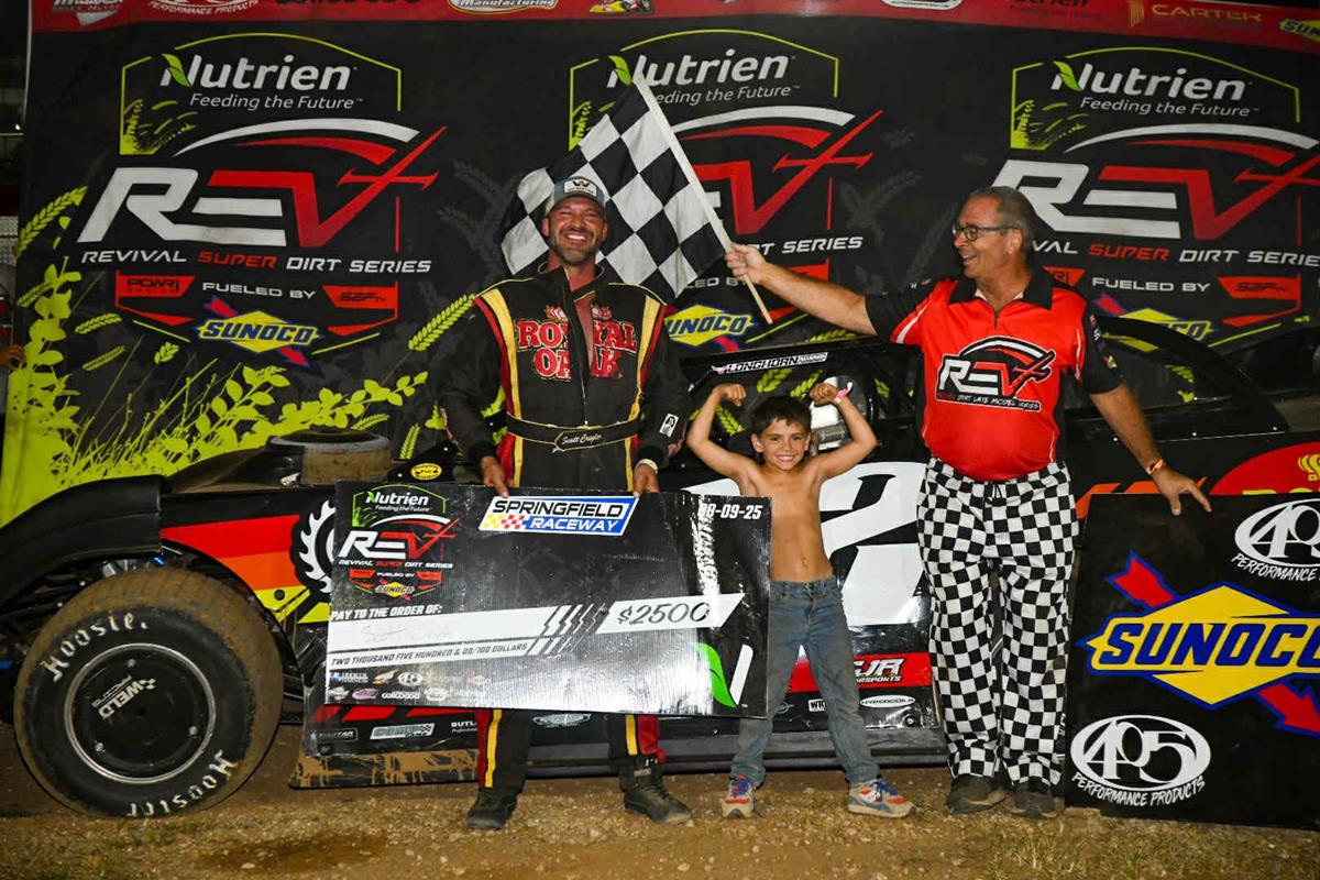 Justin Wells and Scott Crigler take Weekend Victories with REV Super Late Models.