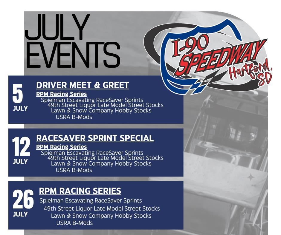 SAVE THE DATES!