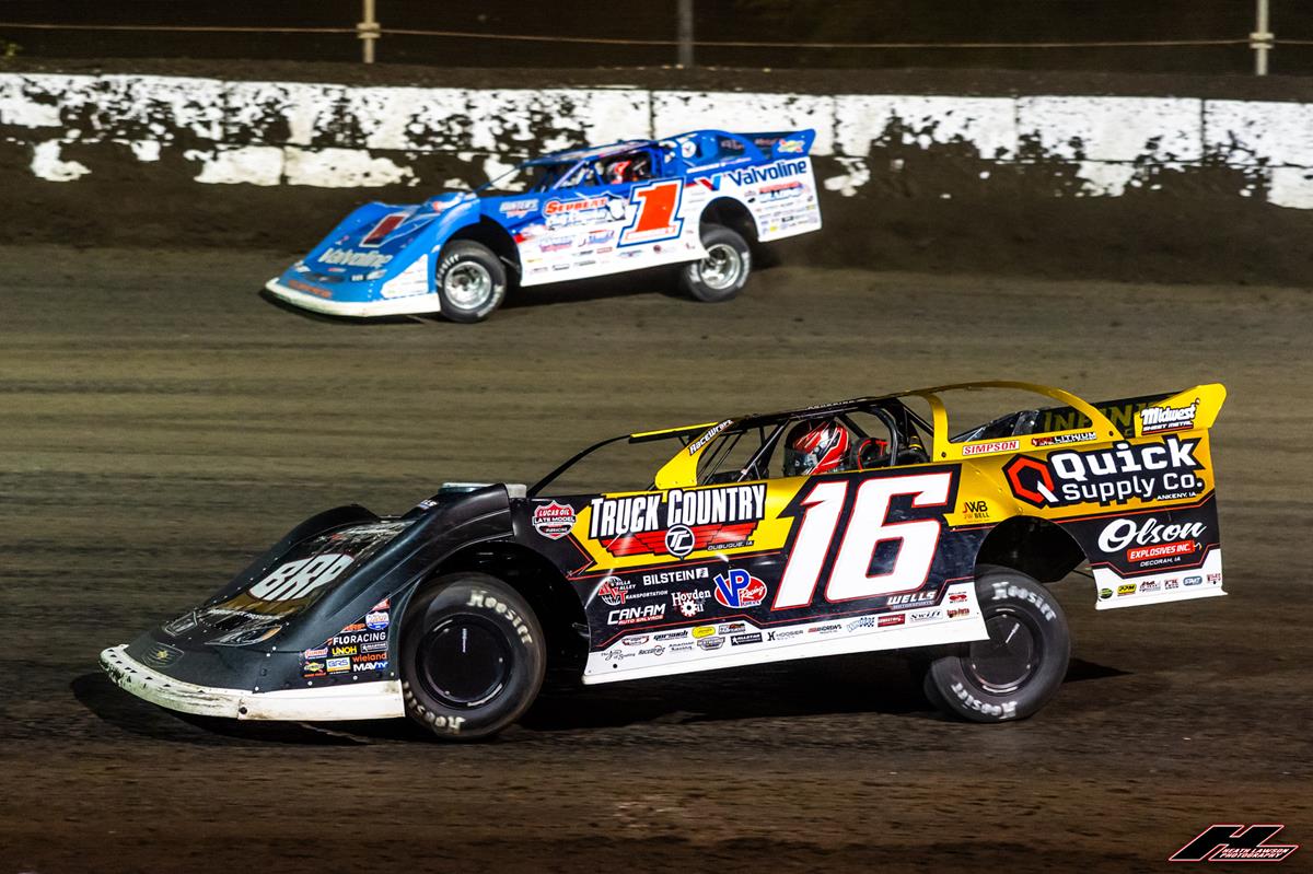 Fairbury Speedway (Fairbury, IL) – Lucas Oil Late Model Dirt Series – Spring Shootout – May 10th, 2025. (Heath Lawson Photo)
