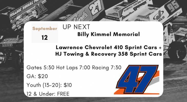 Billy Kimmel Memorial For 410 Sprints Is Friday At Williams Grove