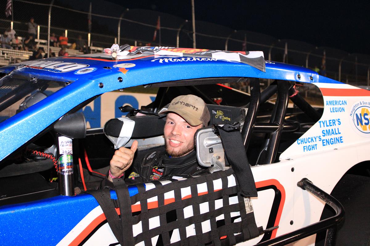 Kimball Celebrates Victory in the First Annual Northeast Open Modified Summer Showdown