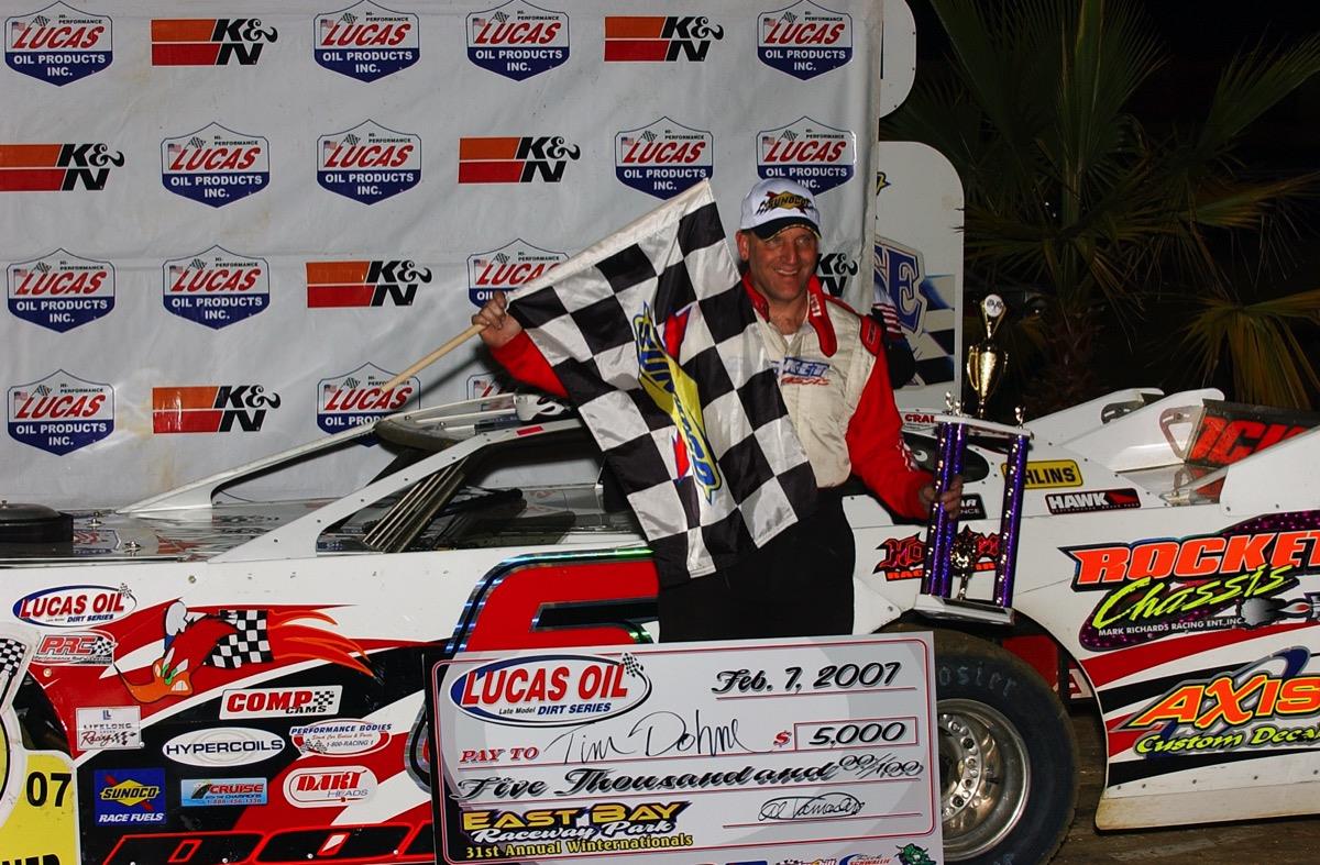 Tim Dohm Does It Taking First Career Lucas Oil Late Model Dirt Series Win at East Bay