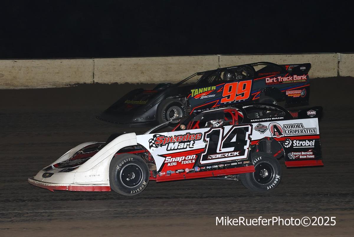 Deer Creek Speedway (Spring Valley, MN) – Malvern Bank East Series – August 29th-30th, 2025. (Mike Ruefer photo)