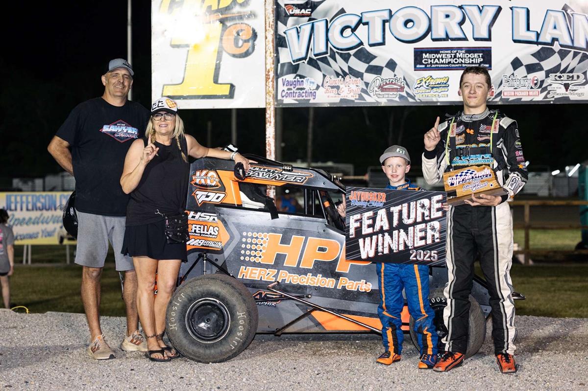 Soares, Gossard, and Roberts Race to Victory in NOW600 Jayhusker Region Action at Jefferson County Speedway!