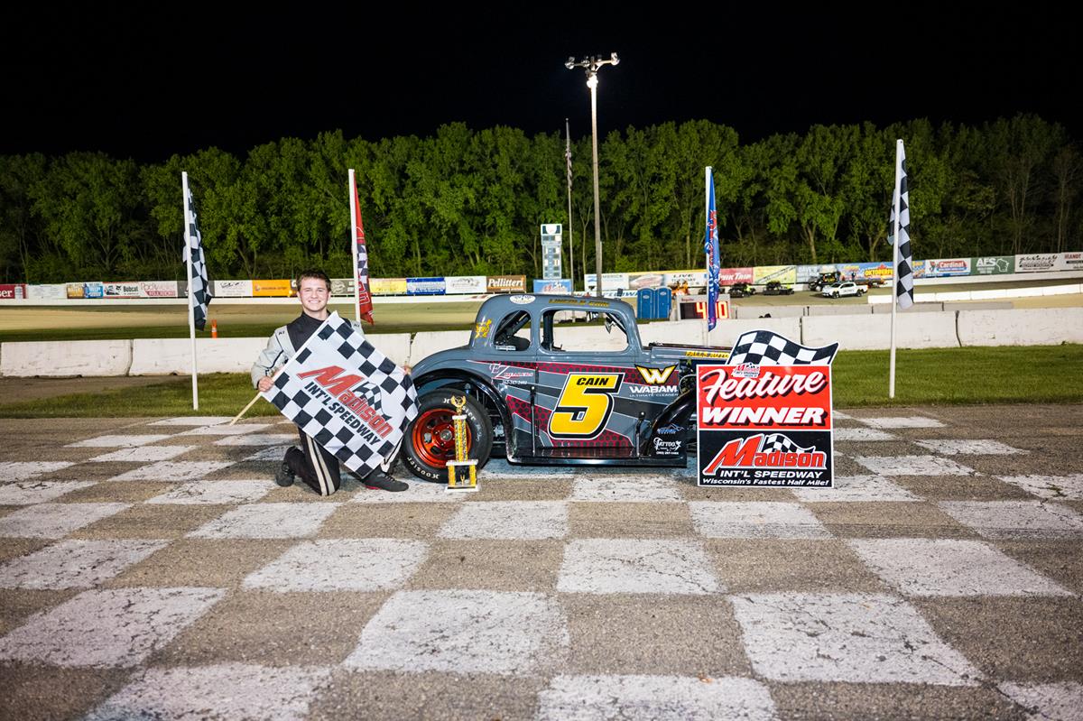 Cain Comes Through to Win at Madison