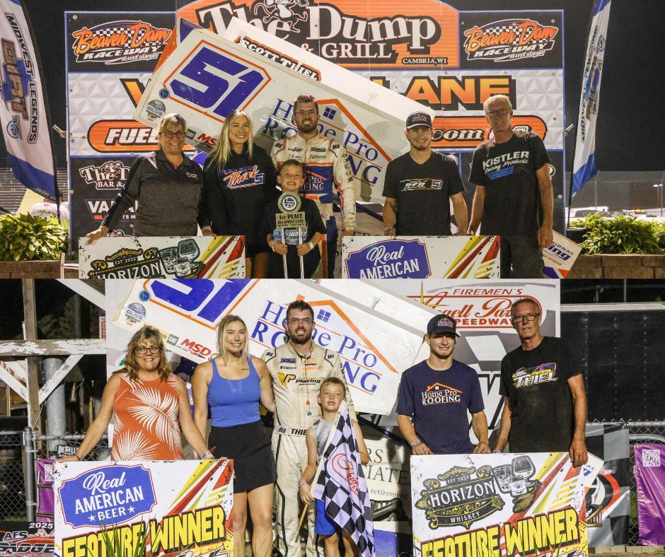 Two Tracks, Two Wins: Thiel's Unstoppable Weekend