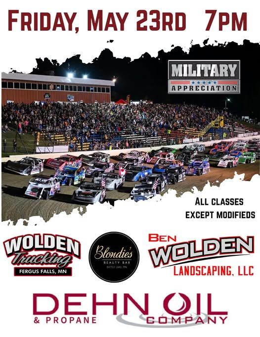 Friday, May 23rd Military Appreciation Night