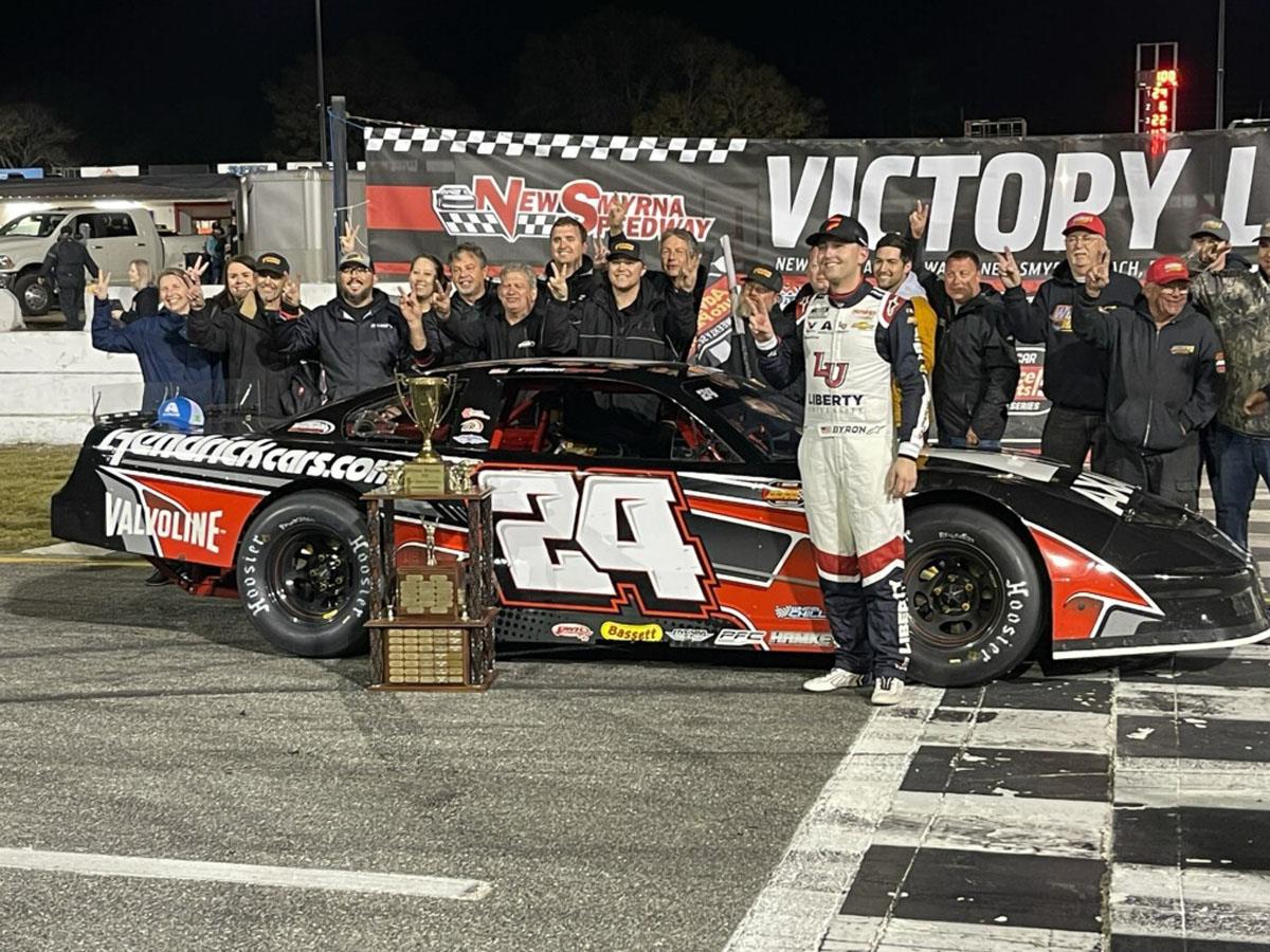 William Byron Wins Orange Blossom 100 At New Smyrna Speedway