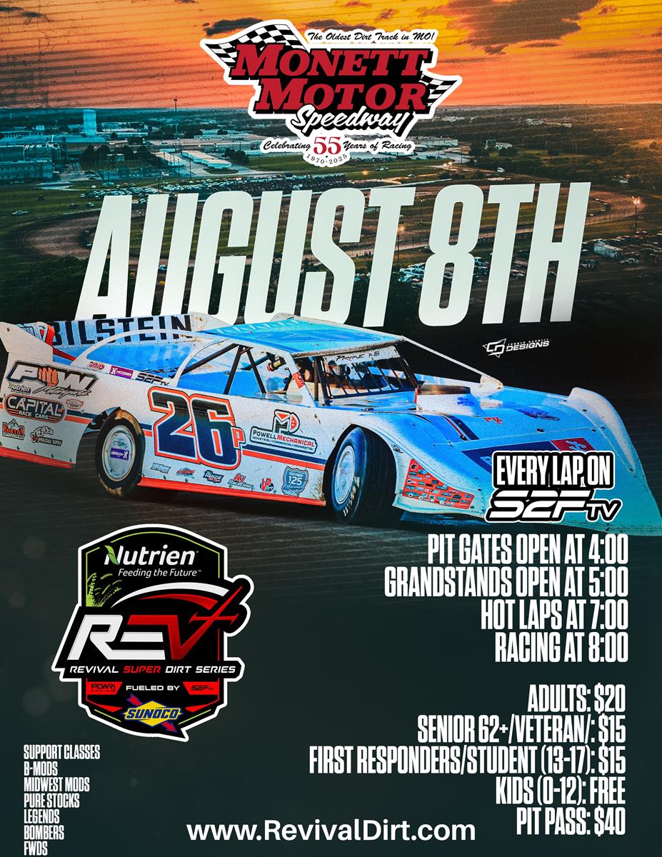 REVIVAL SET FOR A OZARK DOUBLE HEADER!