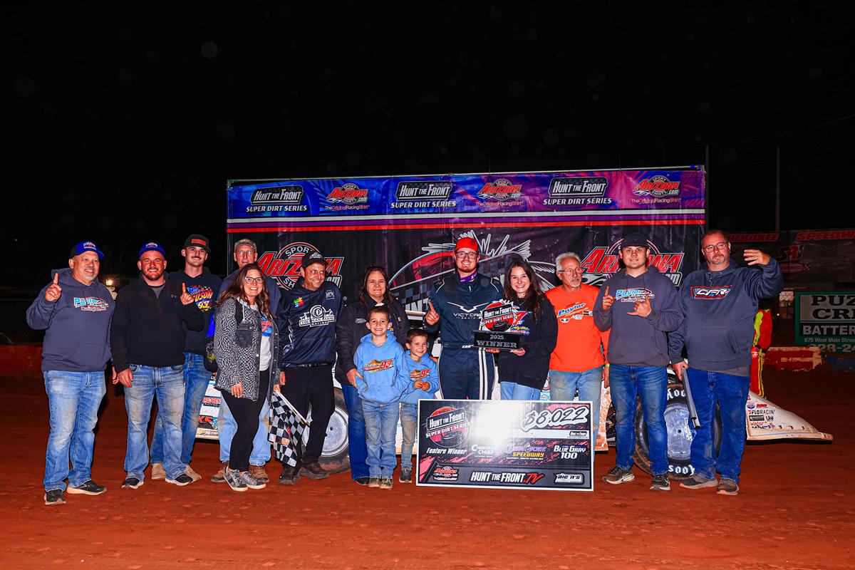 Cherokee Speedway (Gaffney, SC) – Hunt the Front Super Dirt Series – Blue-Gray 100 – October 10th-11th, 2025. (ZSK Photography)