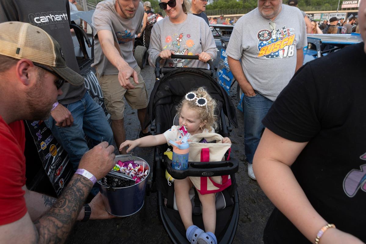 Wagamon's Ogilvie Raceway Holds Another Successful Meet the Drivers Kids Night