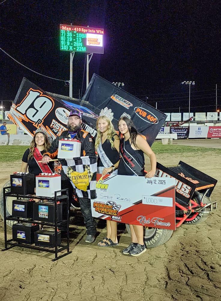 Cap Henry earns 3rd straight 410 win; Rando gets 1st 305 victorty of 2025, Sorg stops Valenti's truck win streak