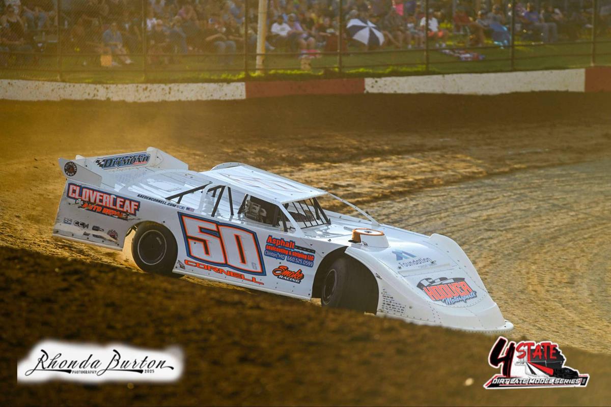 Springfield Raceway (Springfield, MO) – 4 State Dirt Late Model Series – June 28th, 2025. (Rhonda Burton Photography)