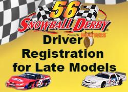 DRIVER / TEAM SNOWBALL REGISTRATION NOW UNDERWAY.   CLICK ON LINK
