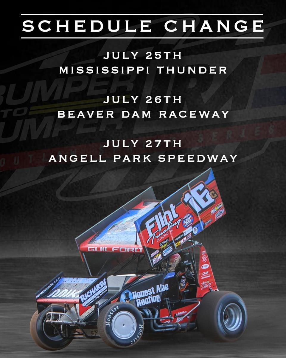 July Schedule Change
