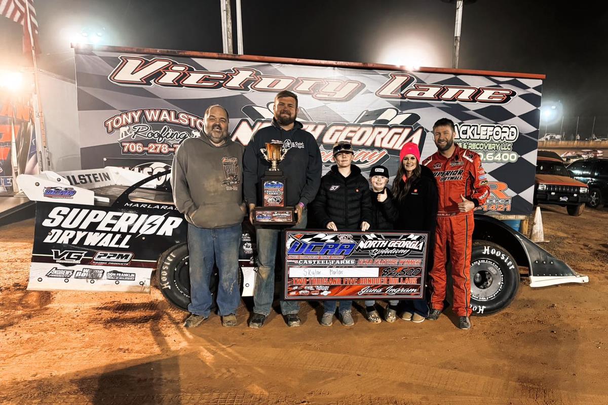 Skylar Marlar bested the UCRA competition at North Georgia Speedway (Chatsworth, Ga.) on Saturday, April 12.