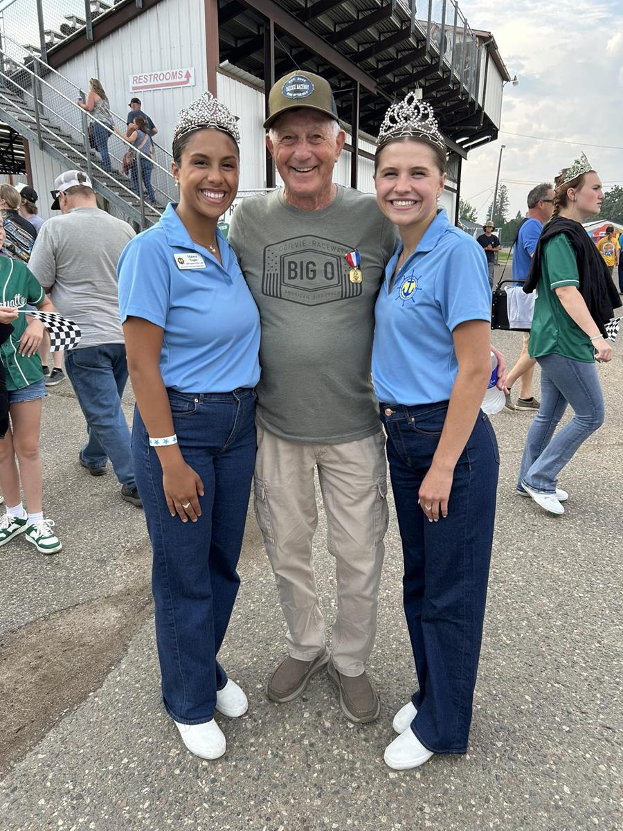 Royalty from around Minnesota Joined Us Friday for Sparkle Night at the Princeton Speedway