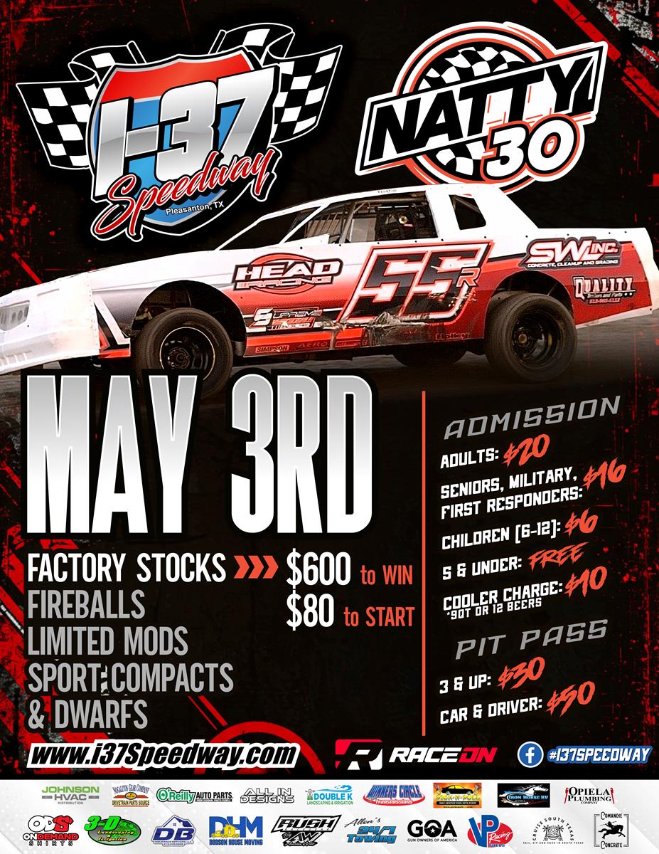 May 3rd.... it's NATTY 30!