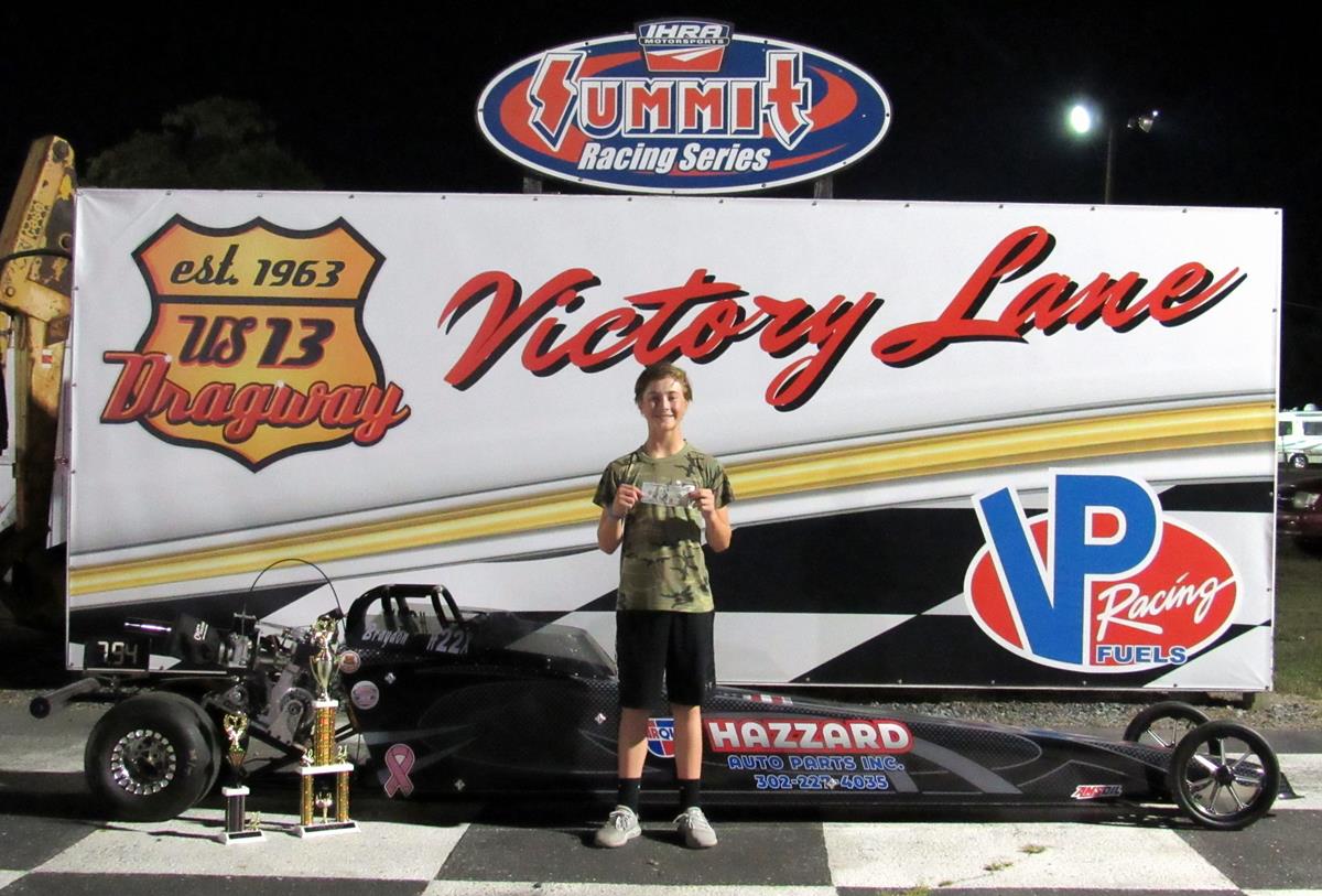 Hazzard Doubles Up in Jr. Dragster