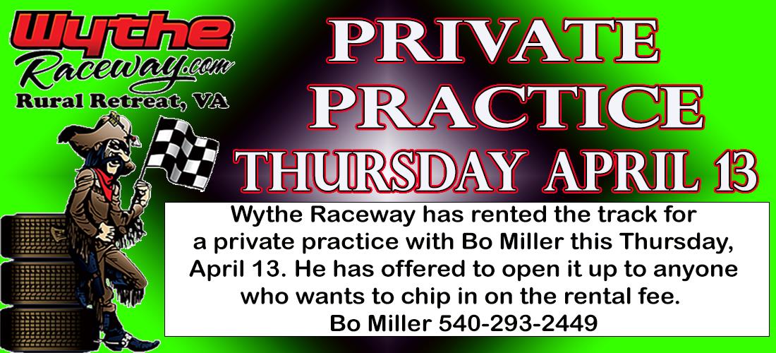 Private Practice Thursday April 13