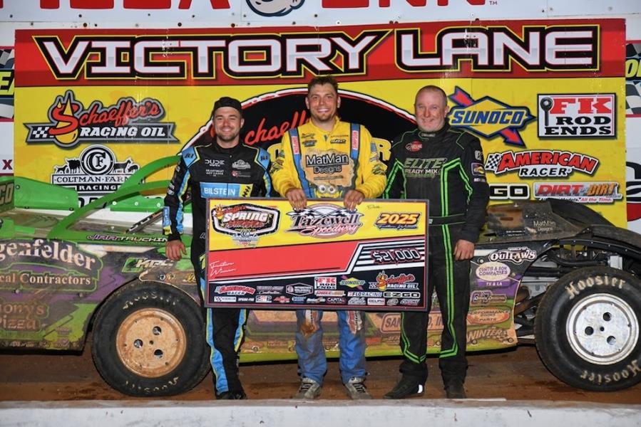 Tazewell Speedway (Tazewell, TN) – Schaeffer's Oil Spring Nationals – Lil' Bill Corum Memorial – April 19th, 2025. (Michael Moats photo)