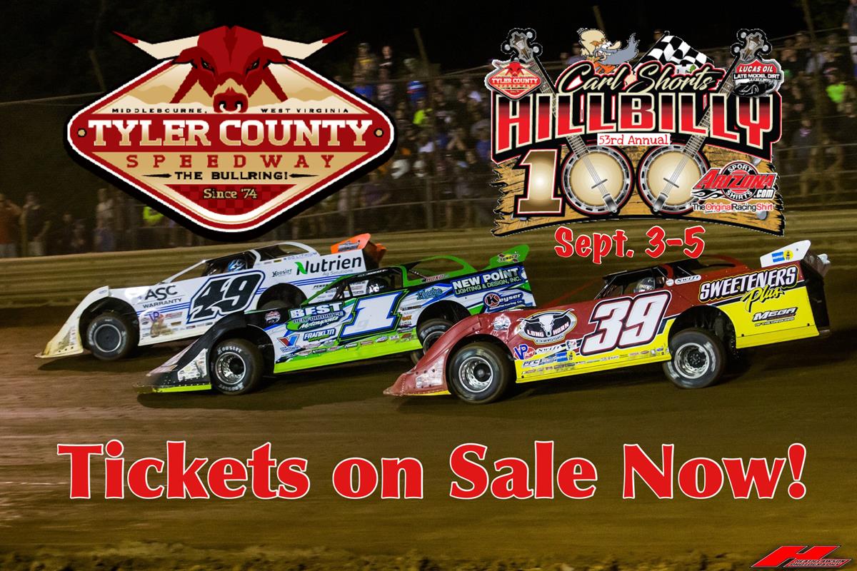 53rd Annual &#39;Hillbilly Hundred&#39; Advance Tickets and Reserve Seats on Sale Now