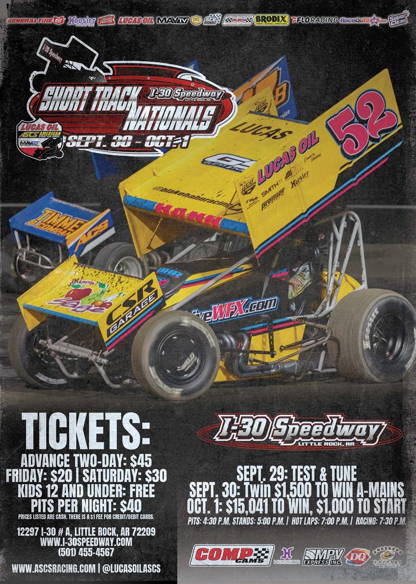 I-30 Speedway’s 35th Short Track Nationals Gets Purse Boosted!