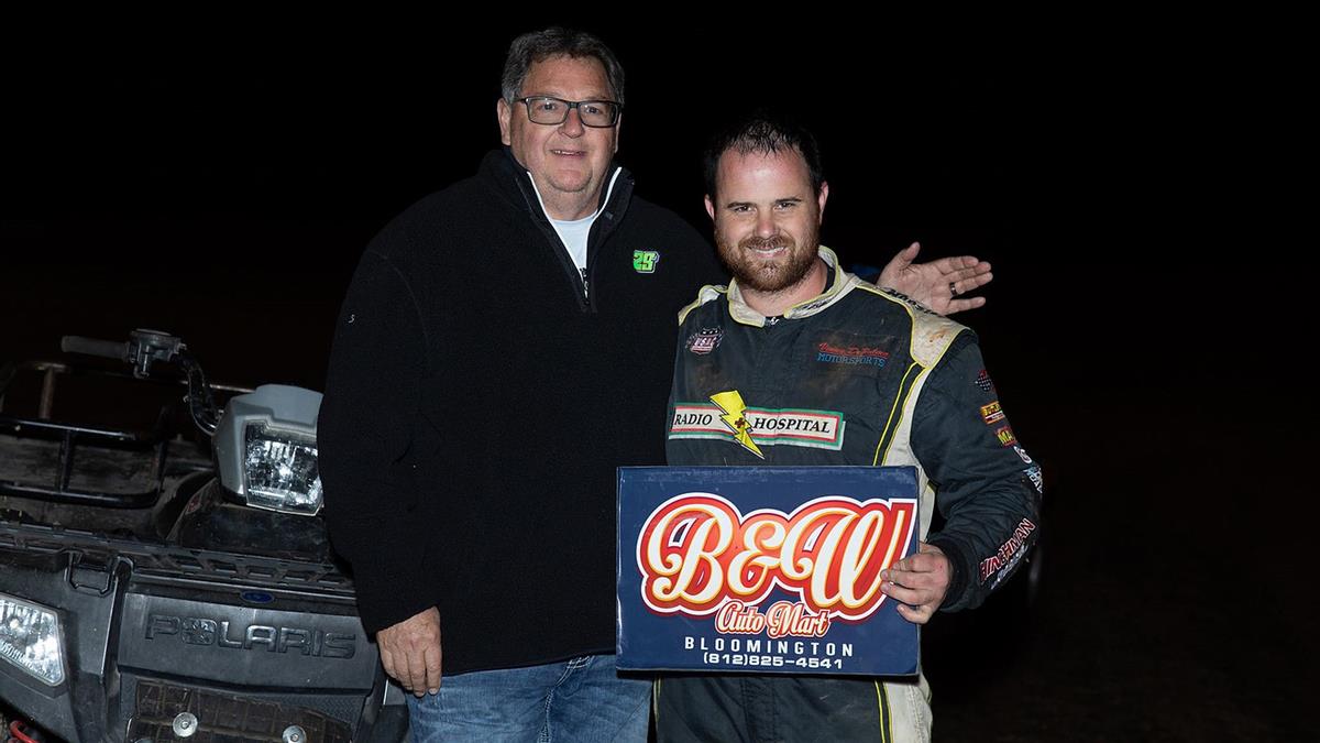 Ballou Charges To A Pair of USAC Top-10’s