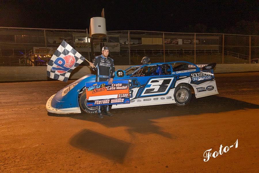 Bennett Dominates the 2025 Battle of the States Late Model Feature at Whynot