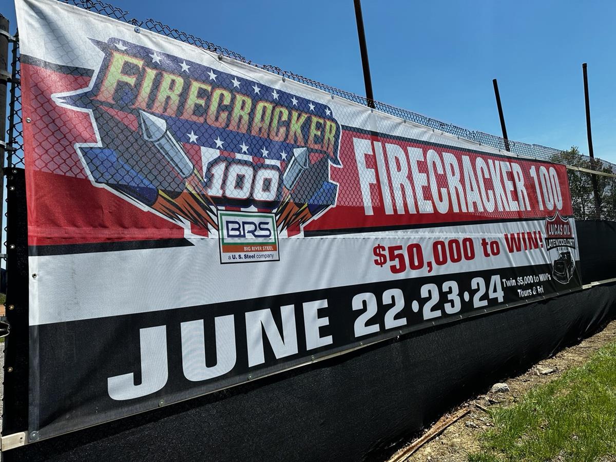 Firecracker 100 Weekend Countdown is On