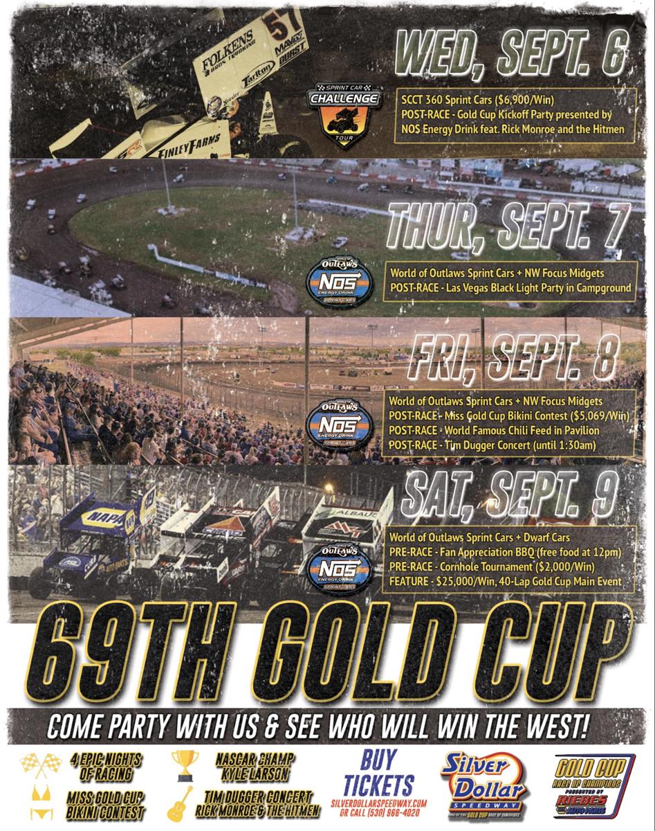 69th Gold Cup Race of Champions is One Week Away