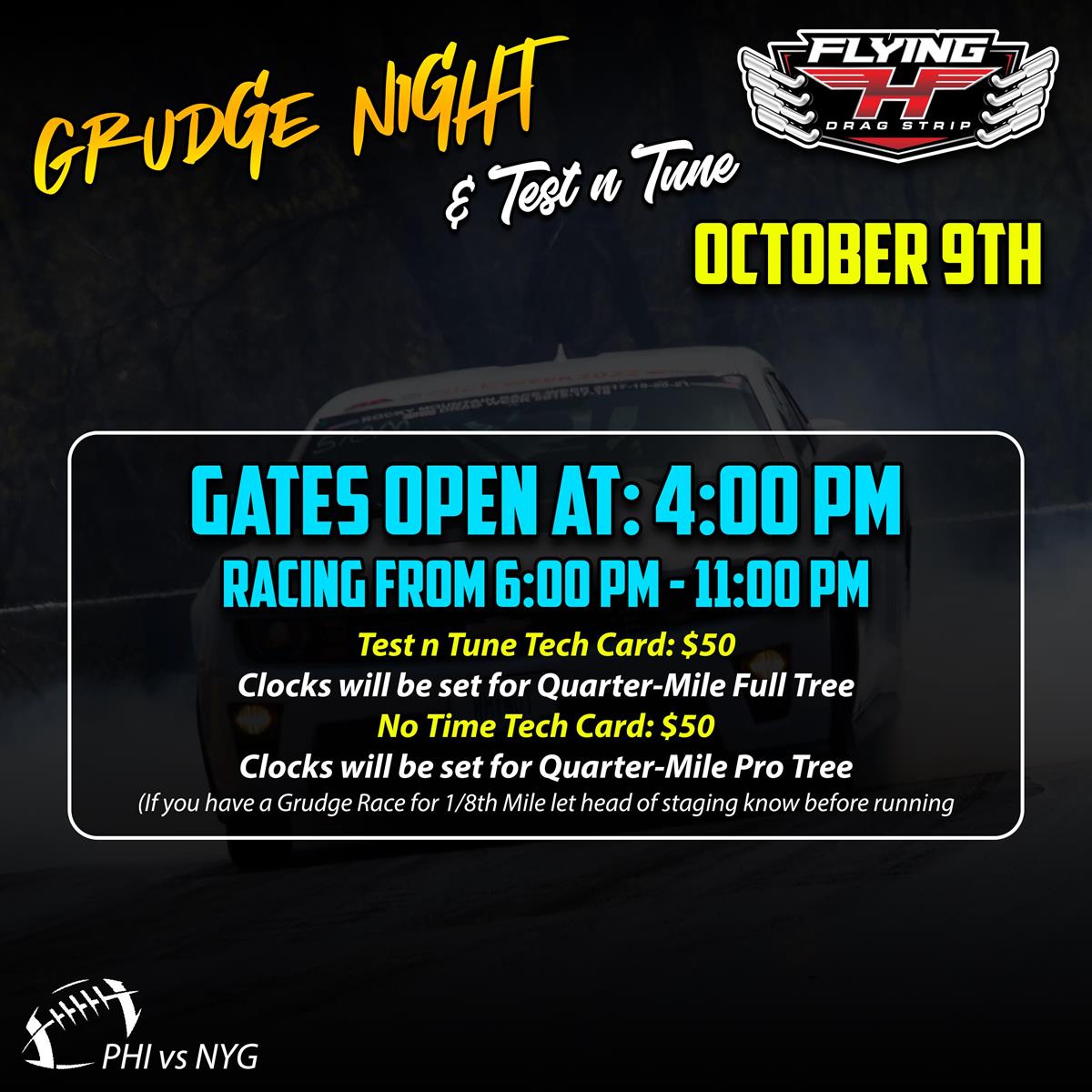 Gurdge Night & Test n Tune - October 9th!