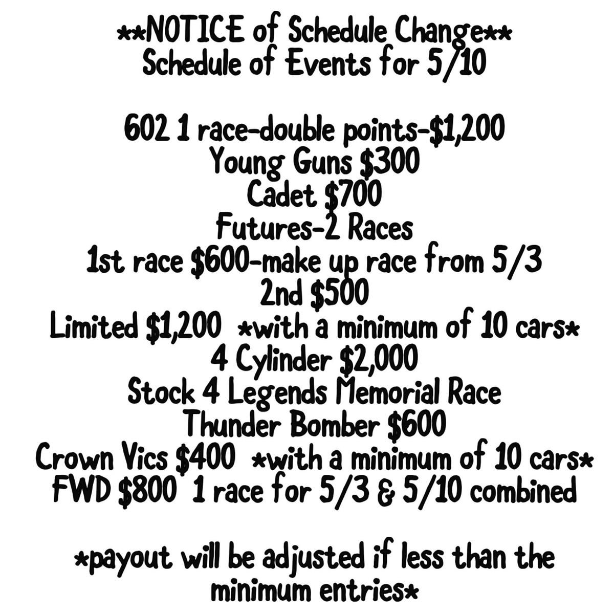 Stock 4 Legends Memorial Race