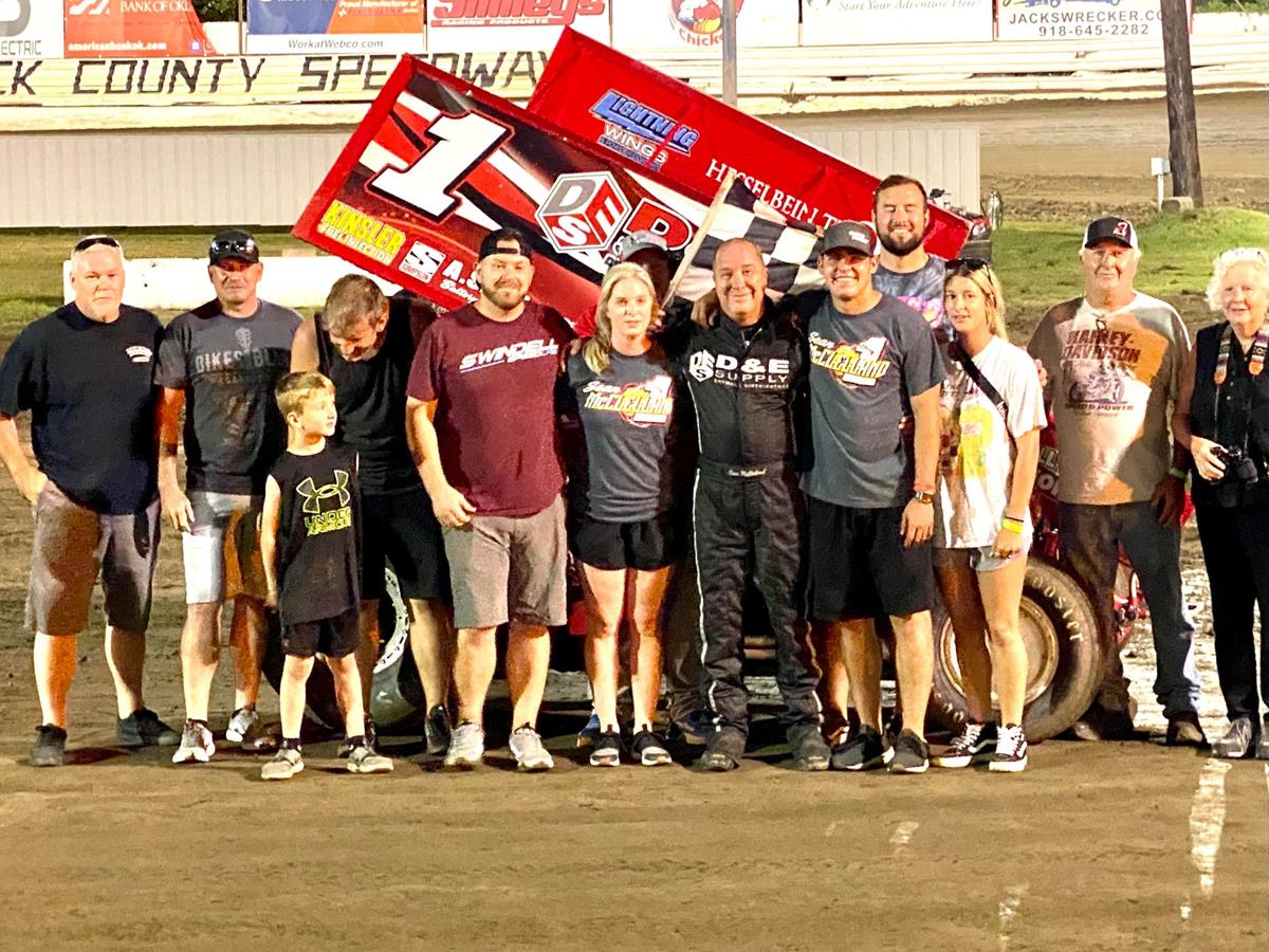 Sean McClelland Leads All With ASCS Sooner Region At Creek County Speedway!