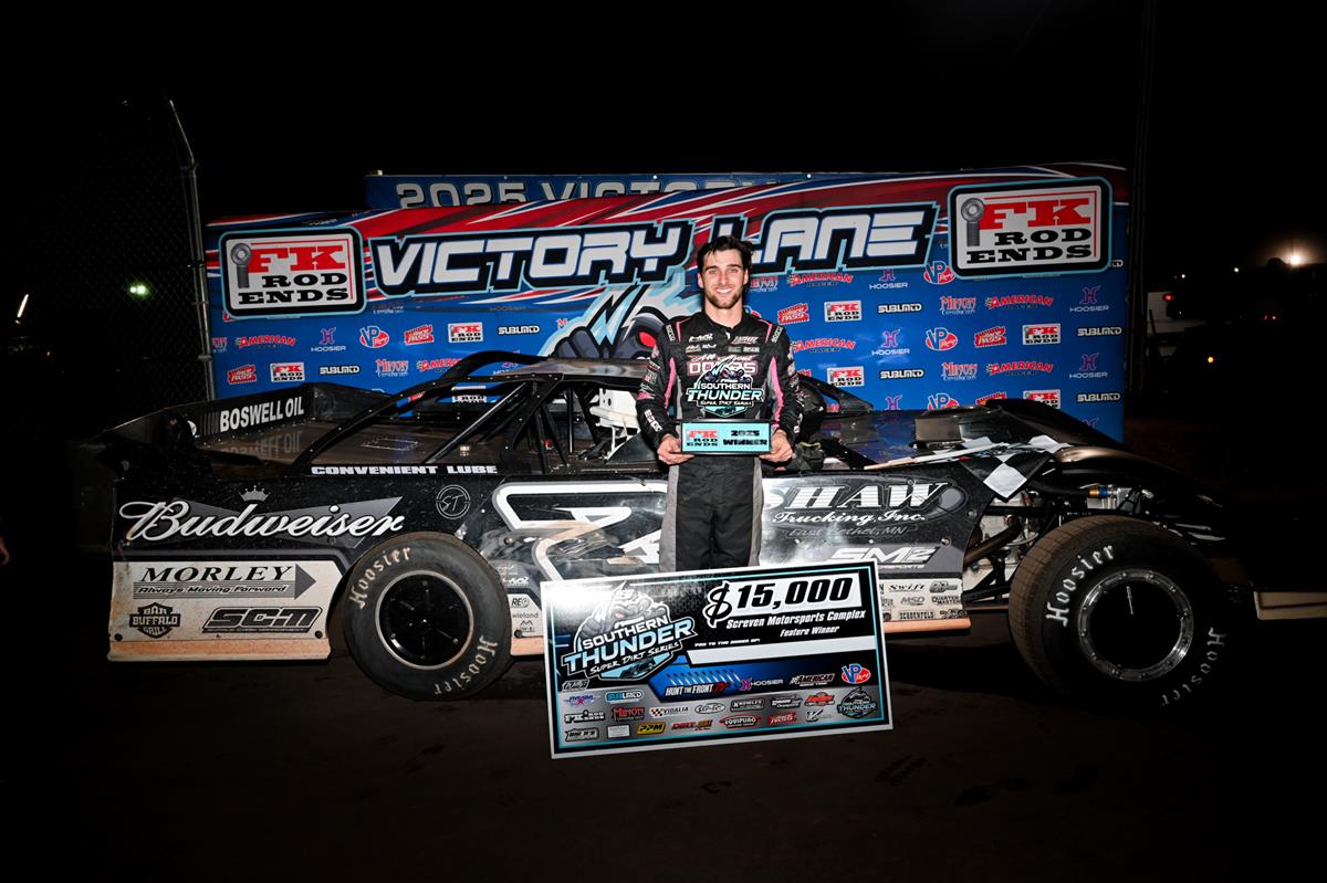 Cody Overton grabs $15,000 payday in Winter Freeze finale at Screven Motorsports Complex