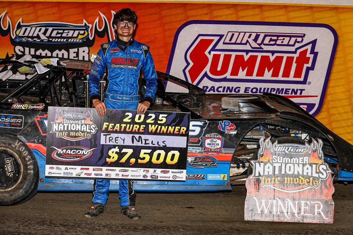 Macon Speedway (Macon, IL) – DIRTcar Summer Nationals Hell Tour – Herald & Review 100 – June 26th, 2025. (Tyler Carr Photo)