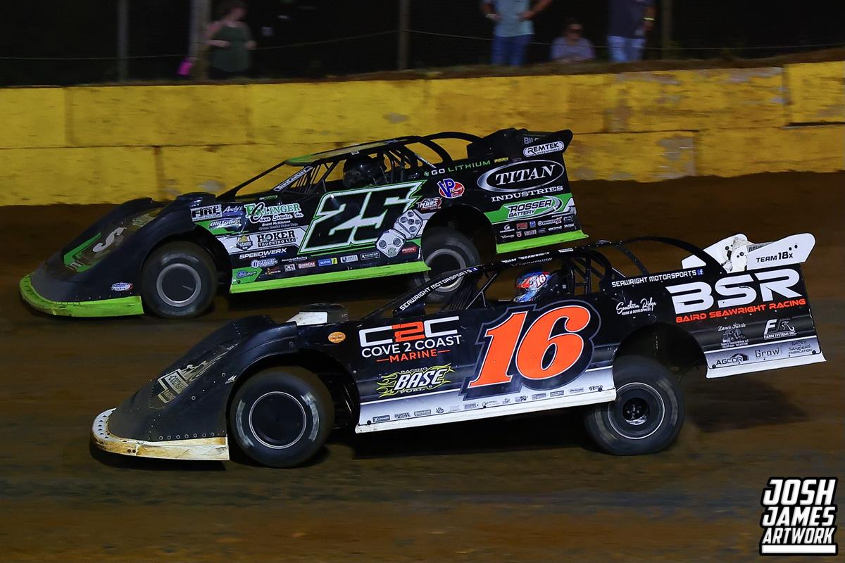 Duck River Raceway Park (Shelbyville, TN) – DIRTcar Summer Nationals Hell Tour – July 6th, 2025. (Josh James Artwork)