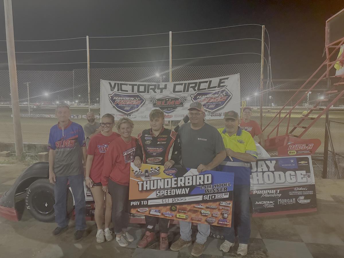Ross repeats with Sooner victory at Thunderbird Speedway