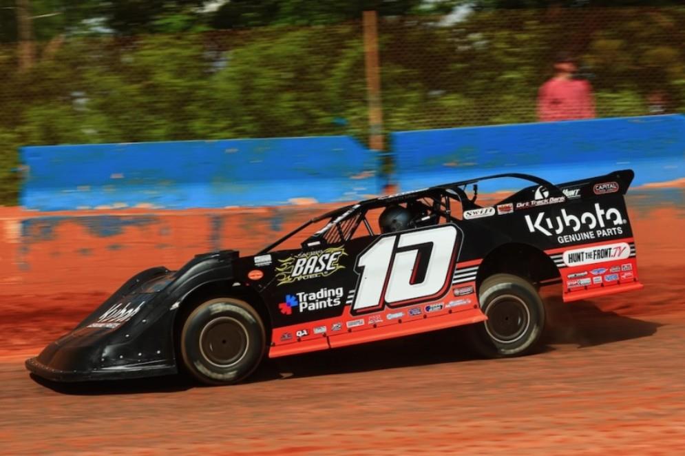 Joseph Joiner set fast time and led all 40 laps of the Mike Duvall Memorial at Cherokee Speedway (Gaffney, S.C.) on Sunday, May 4 to collect the $10,000 victory aboard his No. 10 Capital Race Car.