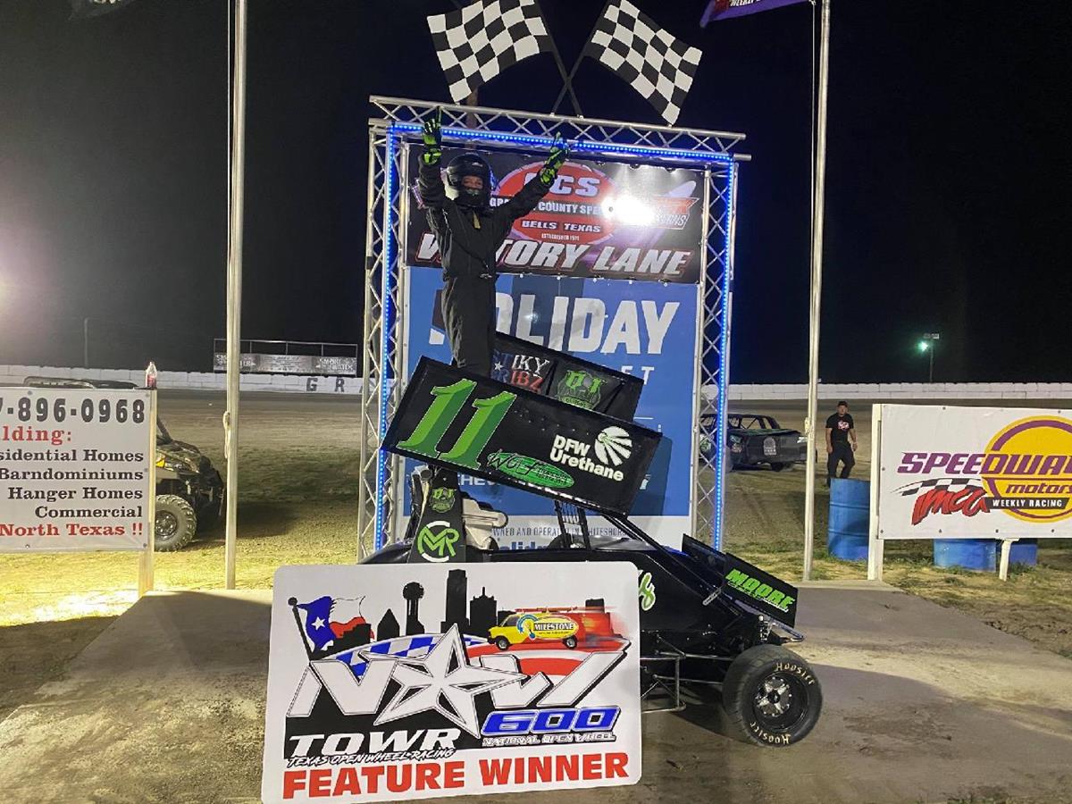 Marquez and McCreary Take NOW600 TOWR Top Honors At Grayson County Speedway